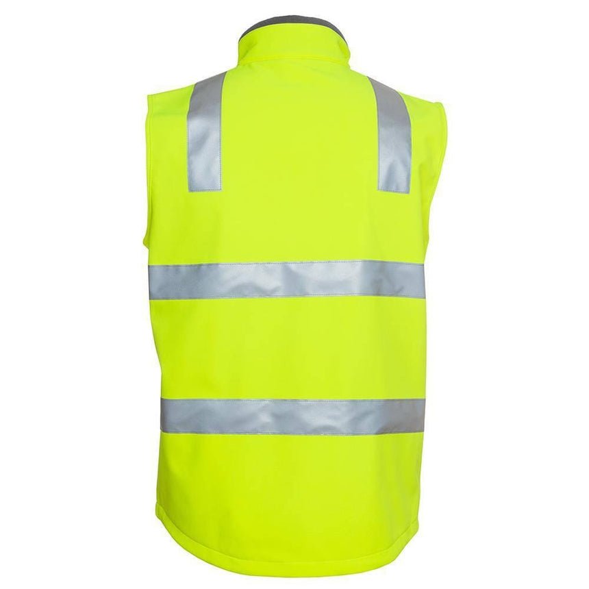 Hi Vis |D+N| Softshell Vest Vests JB's Wear