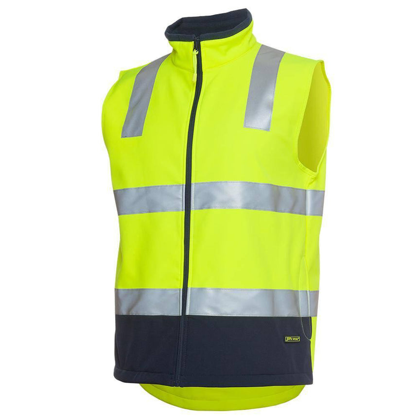 Hi Vis |D+N| Softshell Vest Vests JB's Wear