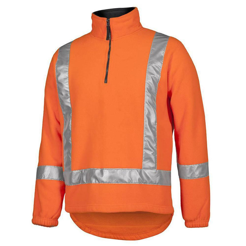 Hi Vis (D+N) TTMC-W 1/2 ZIP Polar Sweaters JB's Wear