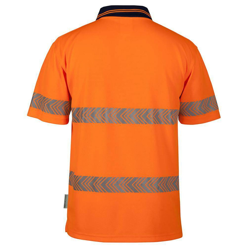 Hi Vis Hi Vis Segmented Tape Polo Polos JB's Wear