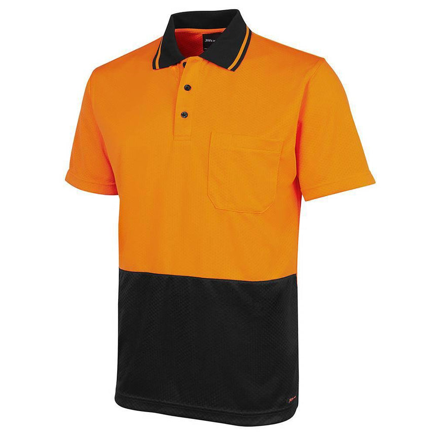 Hi Vis Jacquard Non Cuff Polo Polos JB's Wear