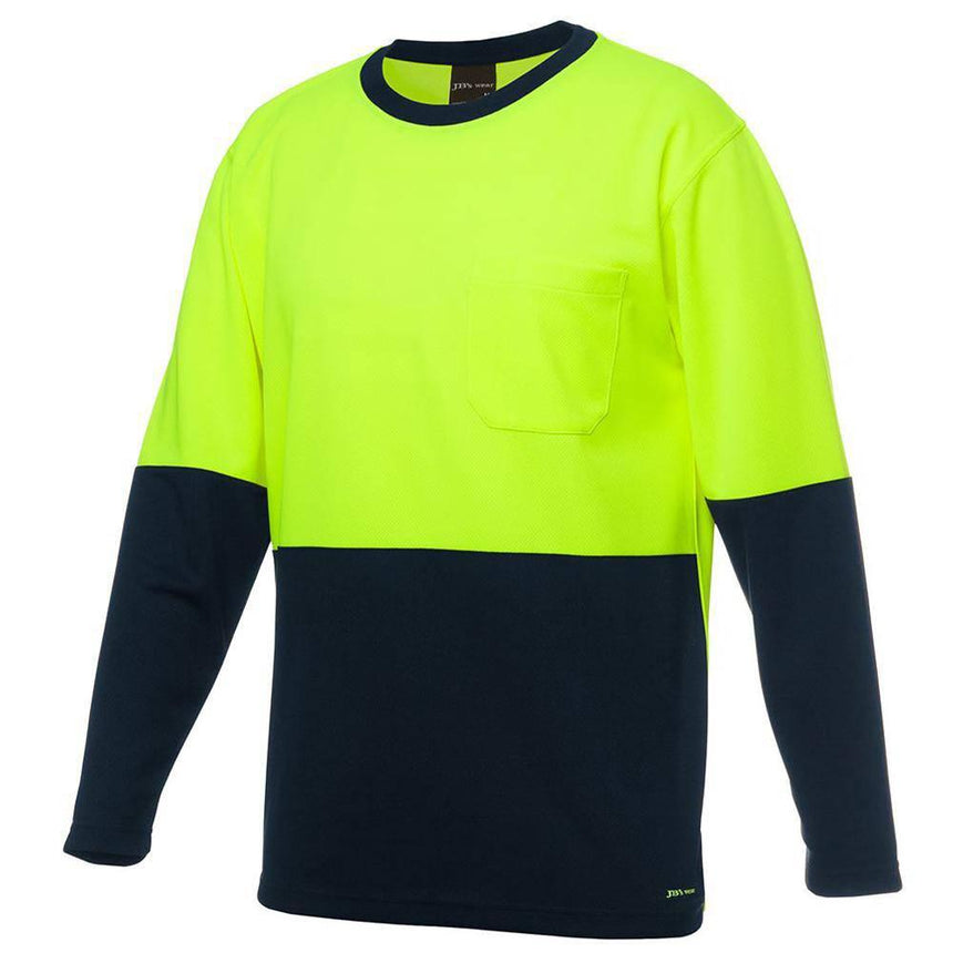 Hi Vis Long Sleeve T-Shirt T Shirts JB's Wear