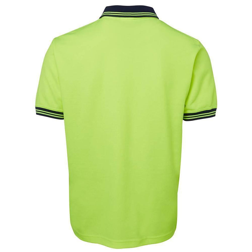 Hi Vis Short Sleeve Cotton Polo Polos JB's Wear