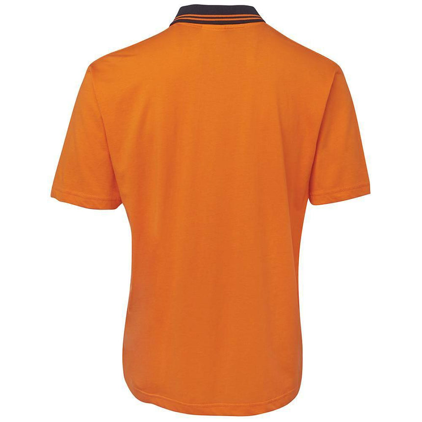 Hi Vis Short Sleeve Cotton Polo Polos JB's Wear