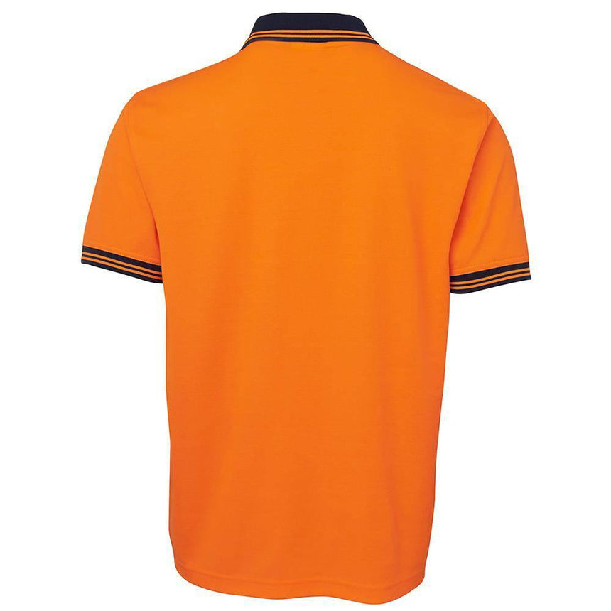 Hi Vis Short Sleeve Cotton Polo Polos JB's Wear