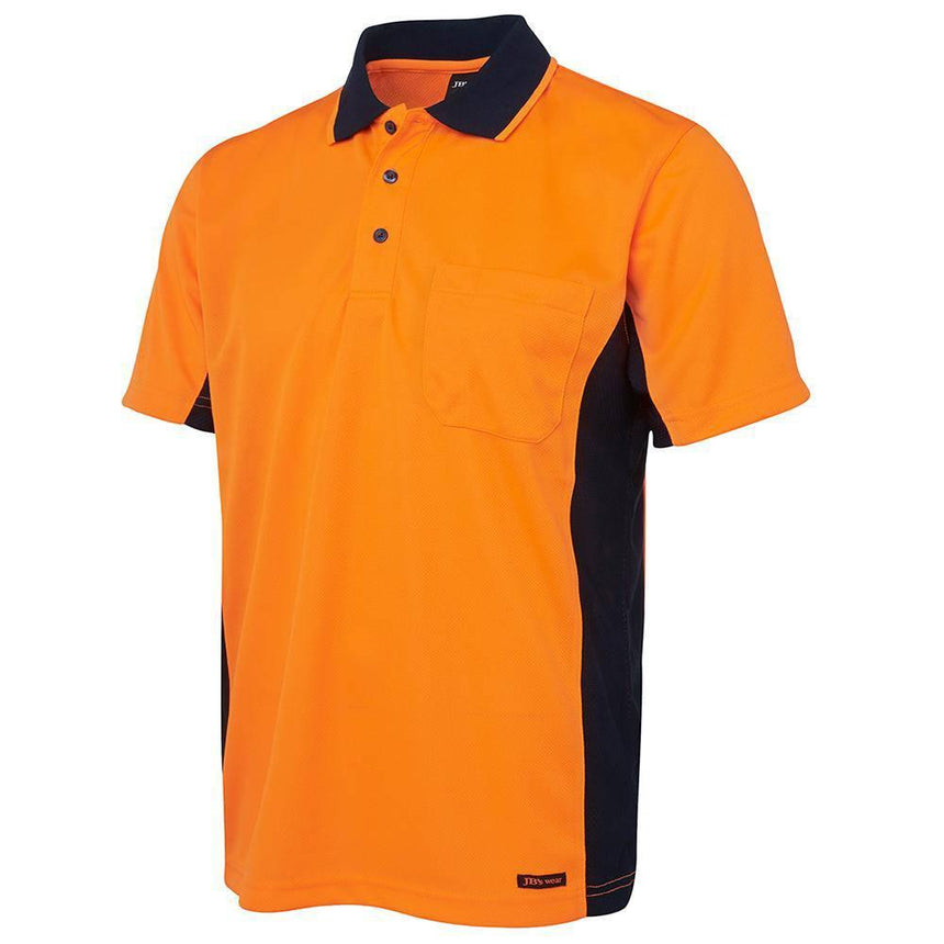 Hi Vis Short Sleeve Sport Polo Polos JB's Wear