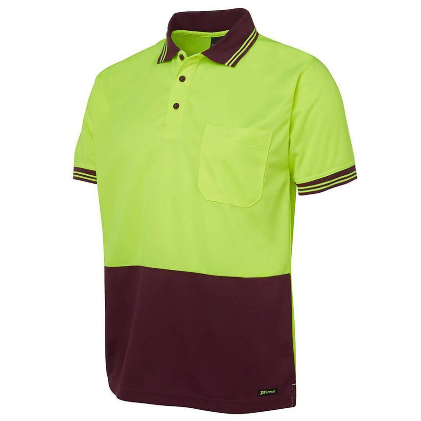 Hi Vis Short Sleeve Traditional Polo Polos JB's Wear