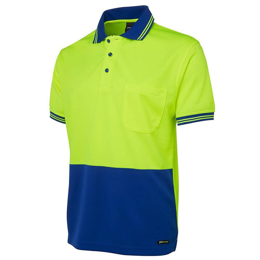 Hi Vis Short Sleeve Traditional Polo Polos JB's Wear