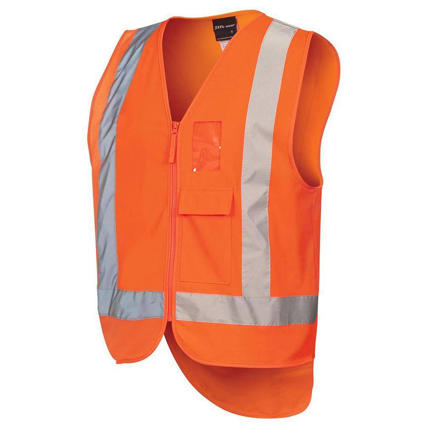Hi Vis Zip (D+N) TTMC-W Vest Vests JB's Wear