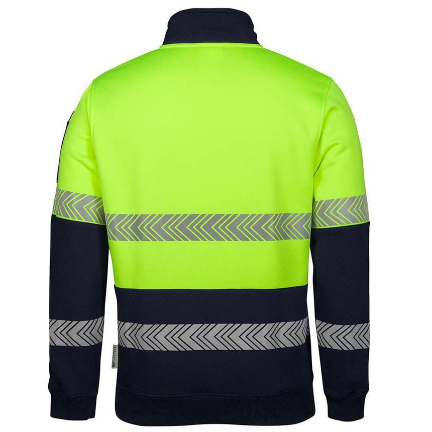 Hi Vis ½ Zip Segmented Tape Fleece Sweaters JB's Wear