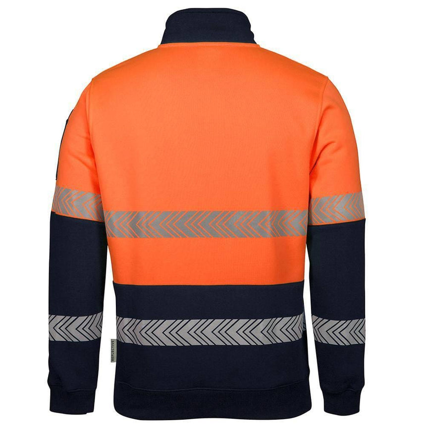 Hi Vis ½ Zip Segmented Tape Fleece Sweaters JB's Wear