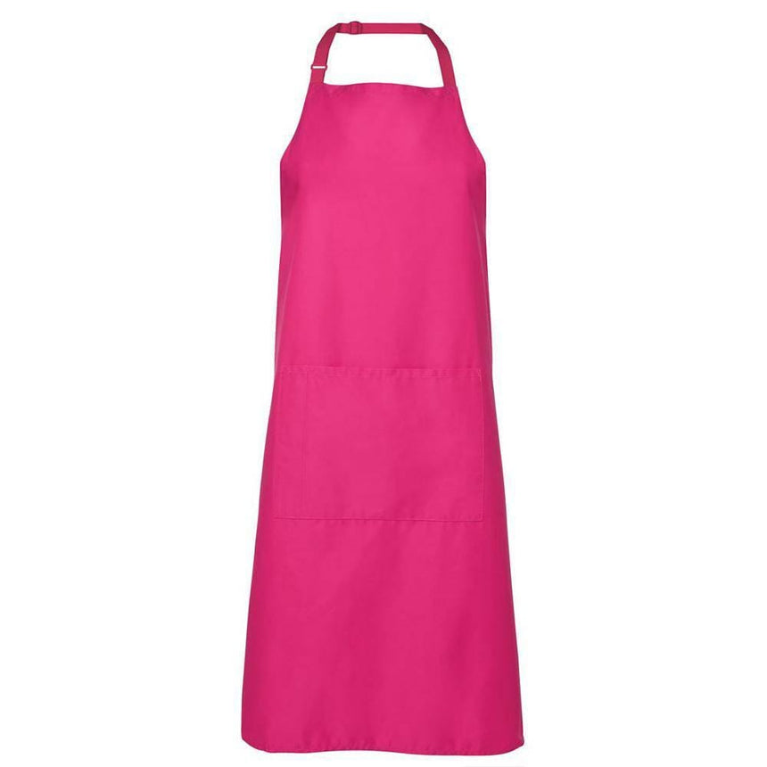 Apron With Pocket Aprons JB's Wear Hot Pink 86X93