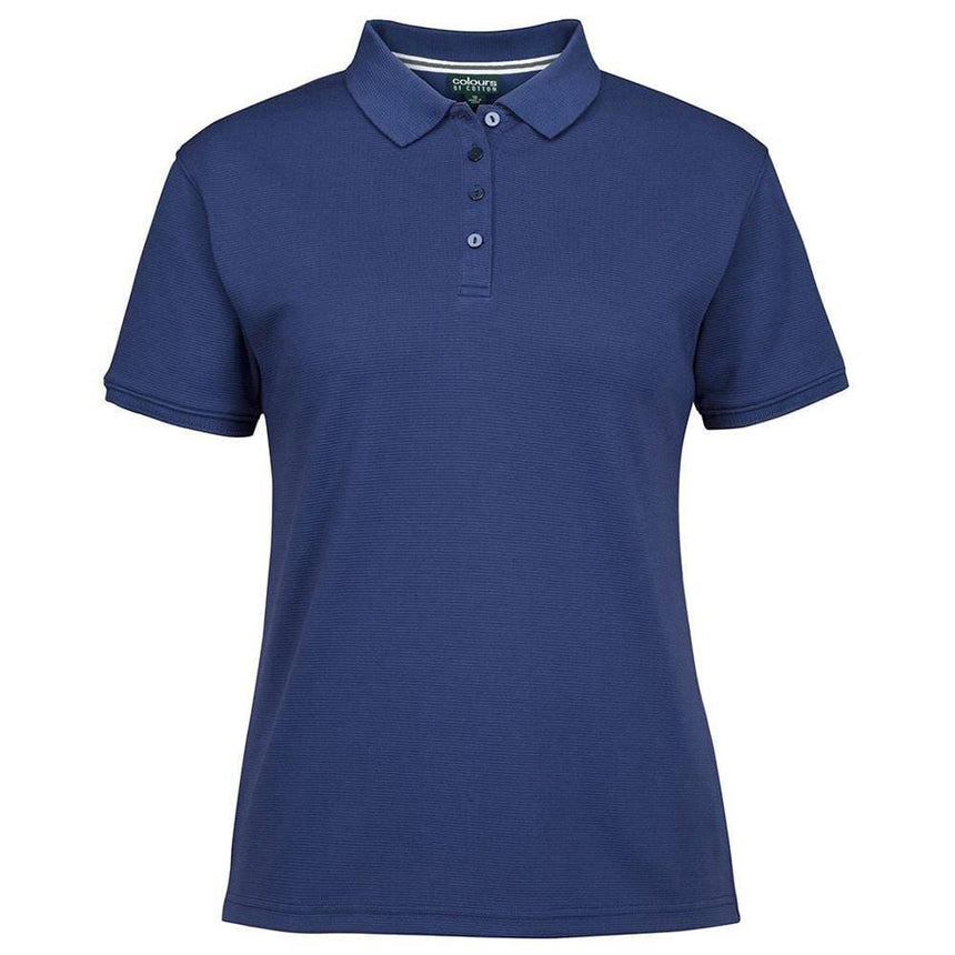 C of C Ladies Ottoman Polo Polos JB's Wear JNR NAVY 8