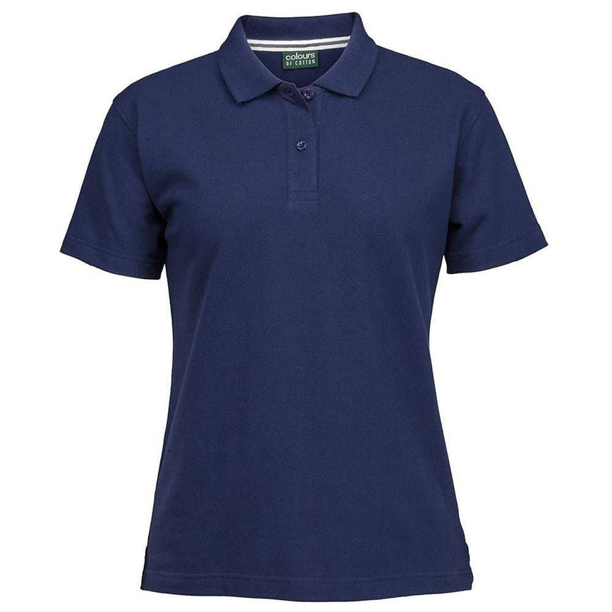 C of C Ladies Pique Polo Polos JB's Wear Kids Navy 8