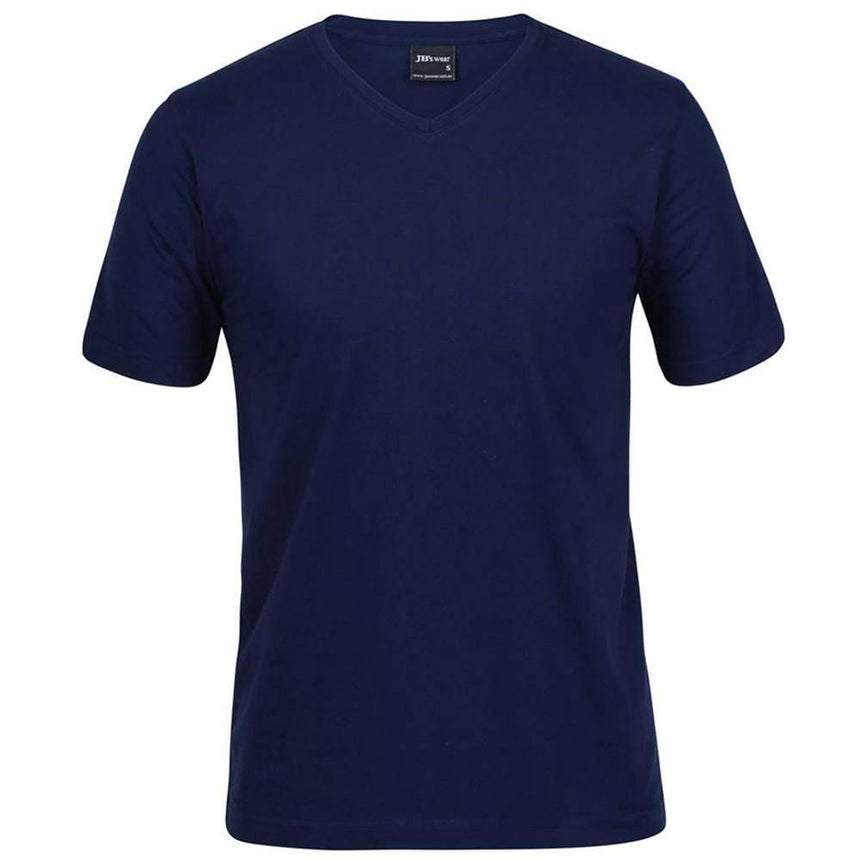 V Neck Tee T Shirts JB's Wear Junior Navy S
