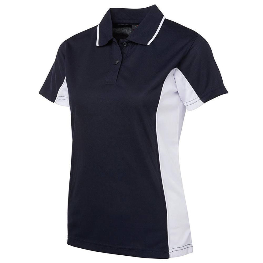 Ladies Contrast Polo Polos JB's Wear