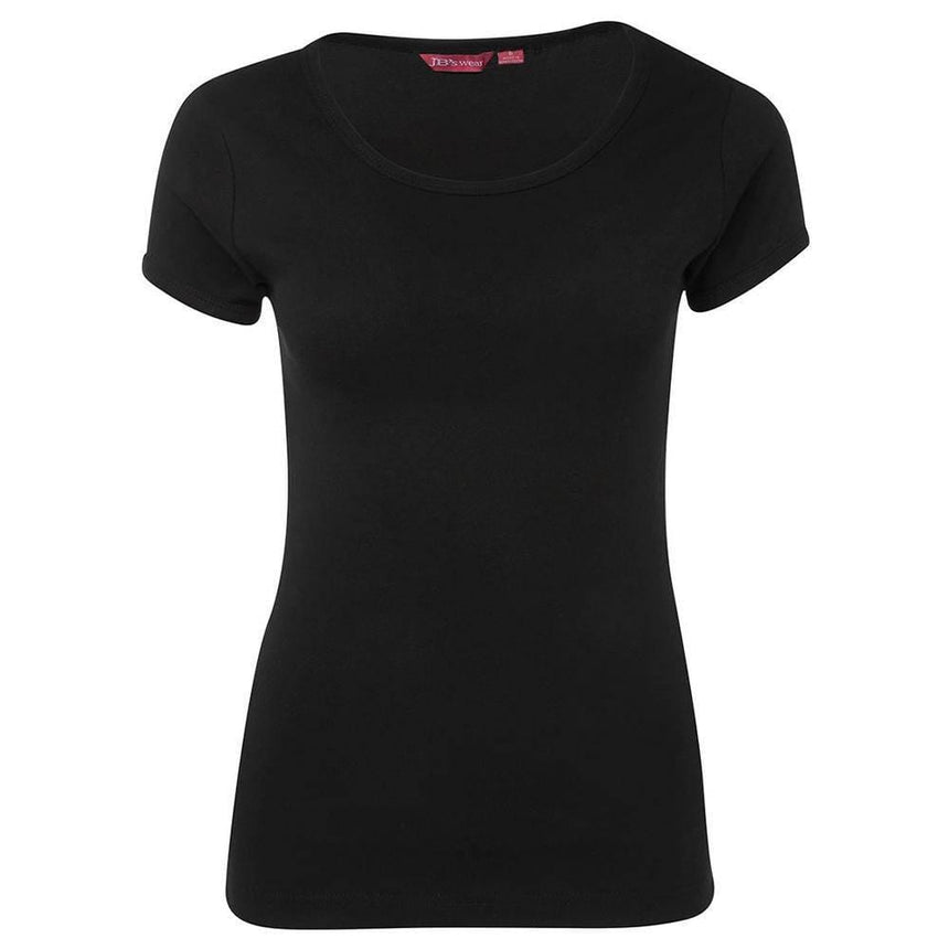 Ladies Scoop Neck Tee T Shirts JB's Wear