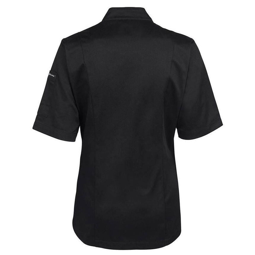 Ladies Short Sleeve Chef's Jacket Chef Jackets JB's Wear