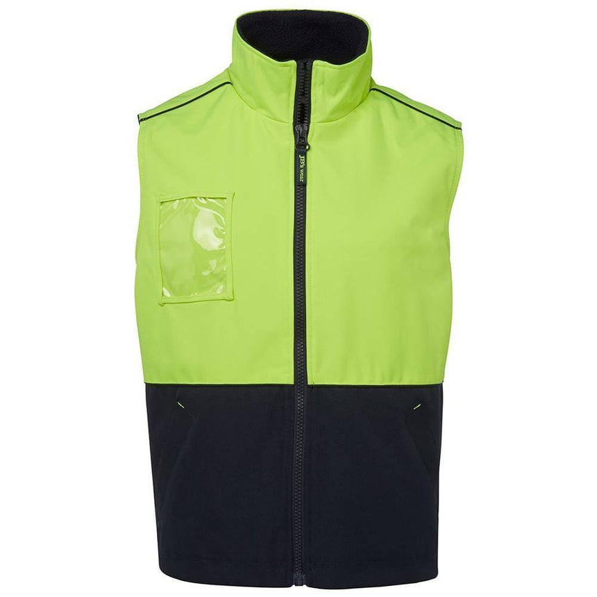 Hi Vis A.T. Vest Vests JB's Wear Lime/Navy S