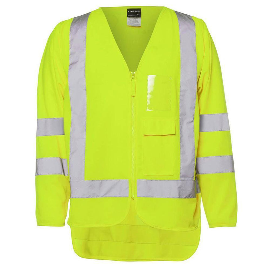 Hi Vis Bio-Motion (D+N) Tricot Jacket Jackets JB's Wear Lime S