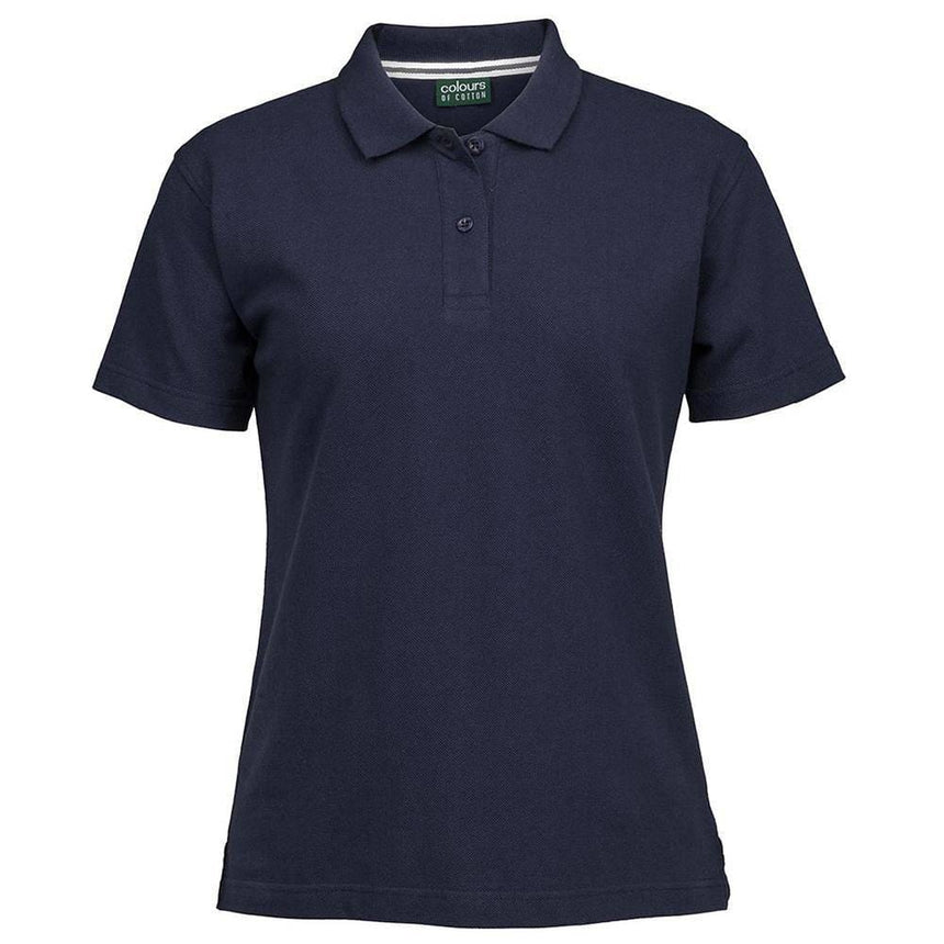 C of C Ladies Pique Polo Polos JB's Wear Navy 8