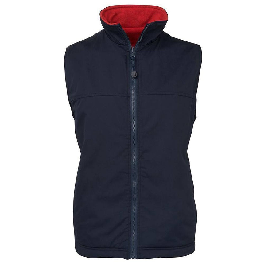 Reversible Vest Vests JB's Wear Navy/Red S