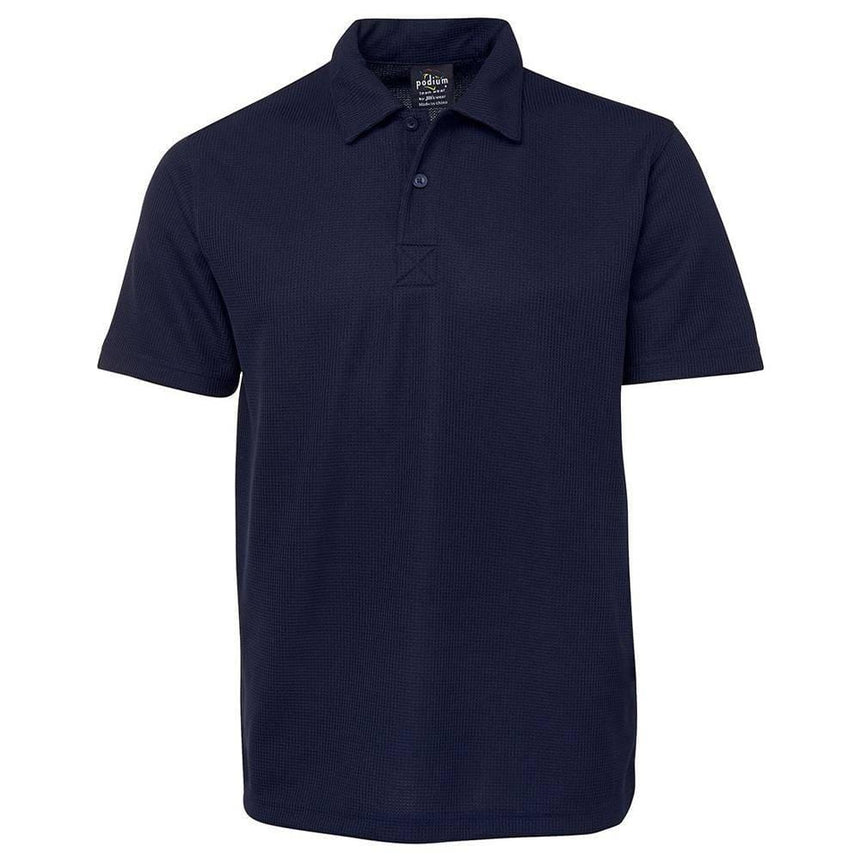 Waffle Sport Polo Polos JB's Wear Navy S