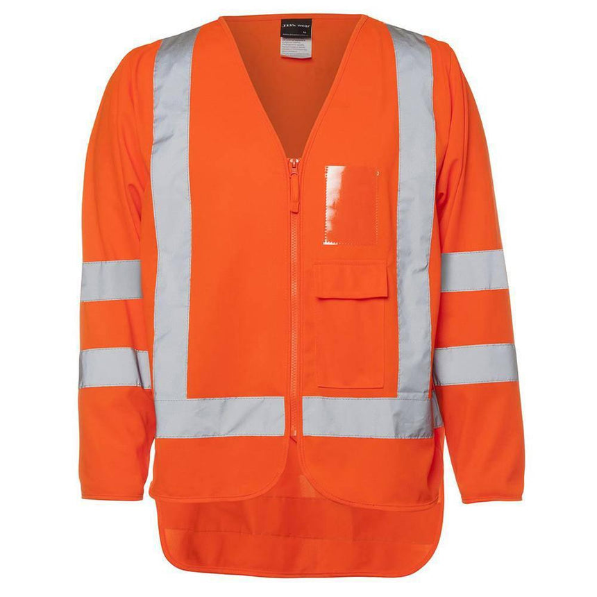Hi Vis Bio-Motion (D+N) Tricot Jacket Jackets JB's Wear Orange S