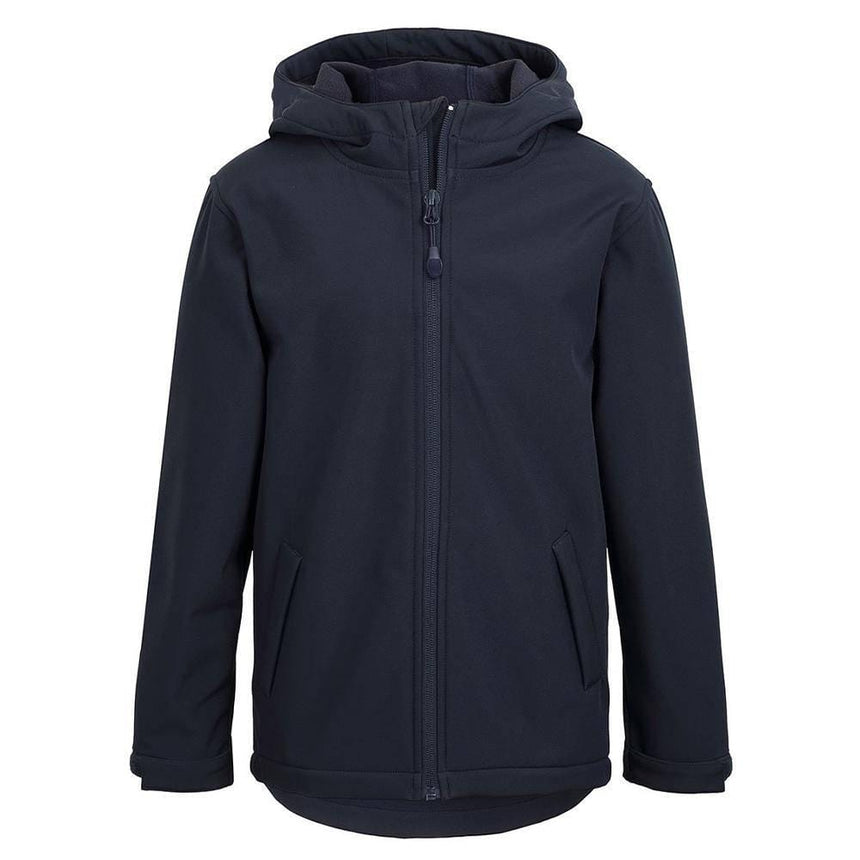 Podium Kids & Adults Water Resistant Hooded Softshell Jacket Jackets JB's Wear