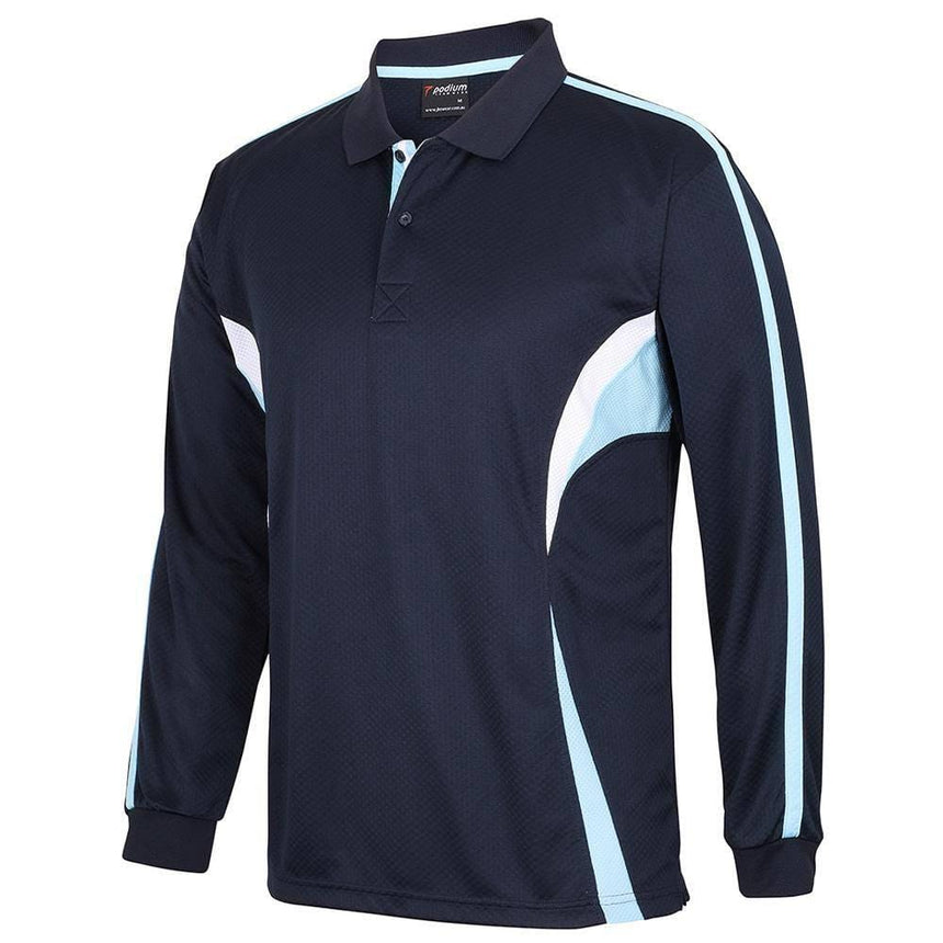 Podium Long Sleeve Cool Polo Polos JB's Wear