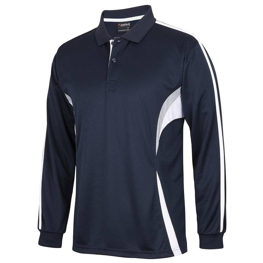 Podium Long Sleeve Cool Polo Polos JB's Wear