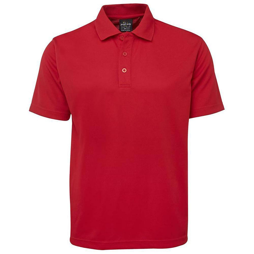 Short Sleeve Polo Polos JB's Wear Red S
