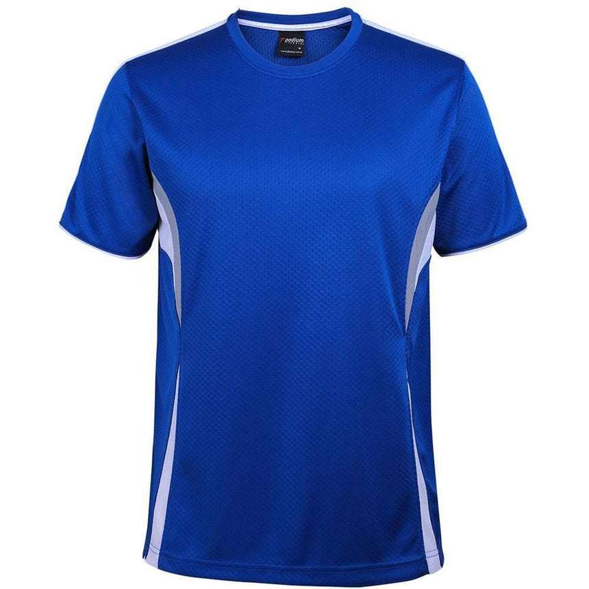 Podium Cool Tee T Shirts JB's Wear Royal/White/Grey 2XS