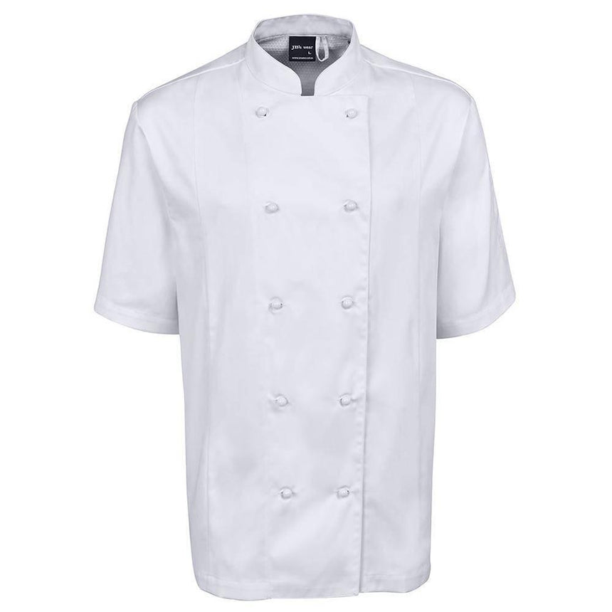 Vented Chef's Short Sleeve Jacket Chef Jackets JB's Wear