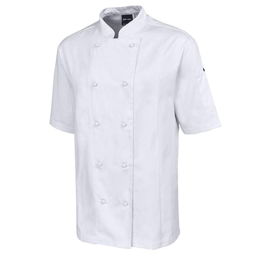Vented Chef's Short Sleeve Jacket Chef Jackets JB's Wear