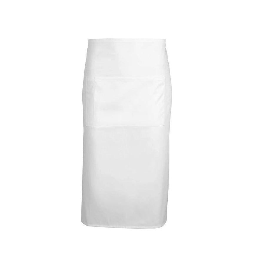 Apron With Pocket Aprons JB's Wear White 86x70