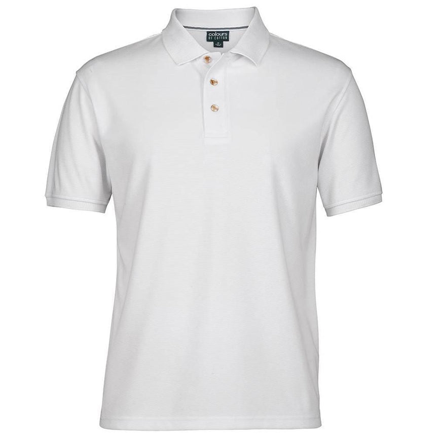 C of C Ottoman Polo Polos JB's Wear White S