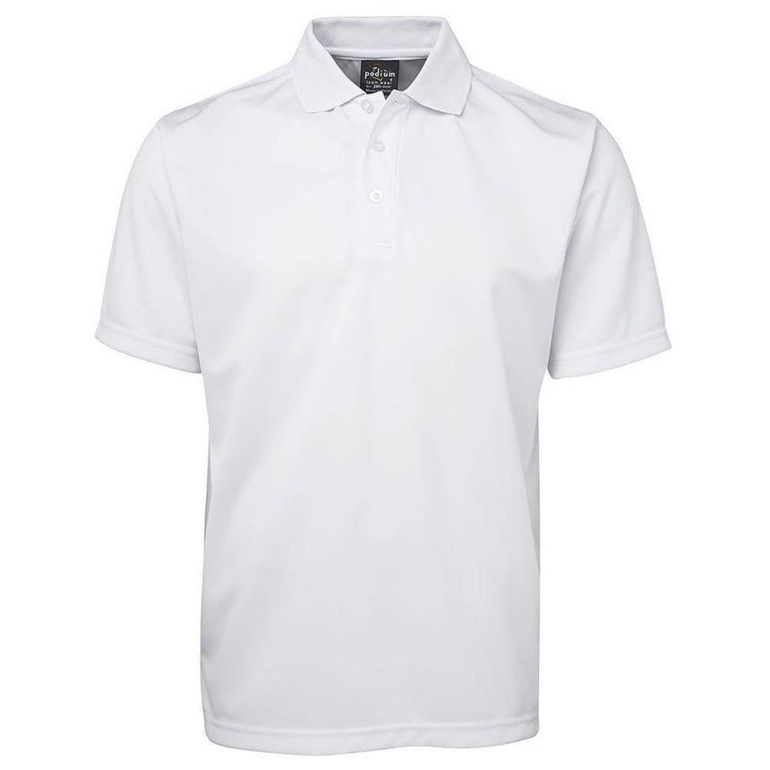 Short Sleeve Polo Polos JB's Wear White S