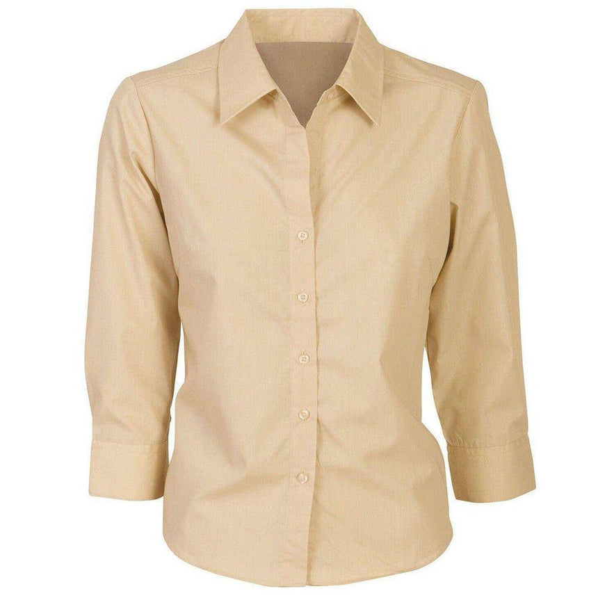 Ladies Poplin Shirt Shirts Jeridu