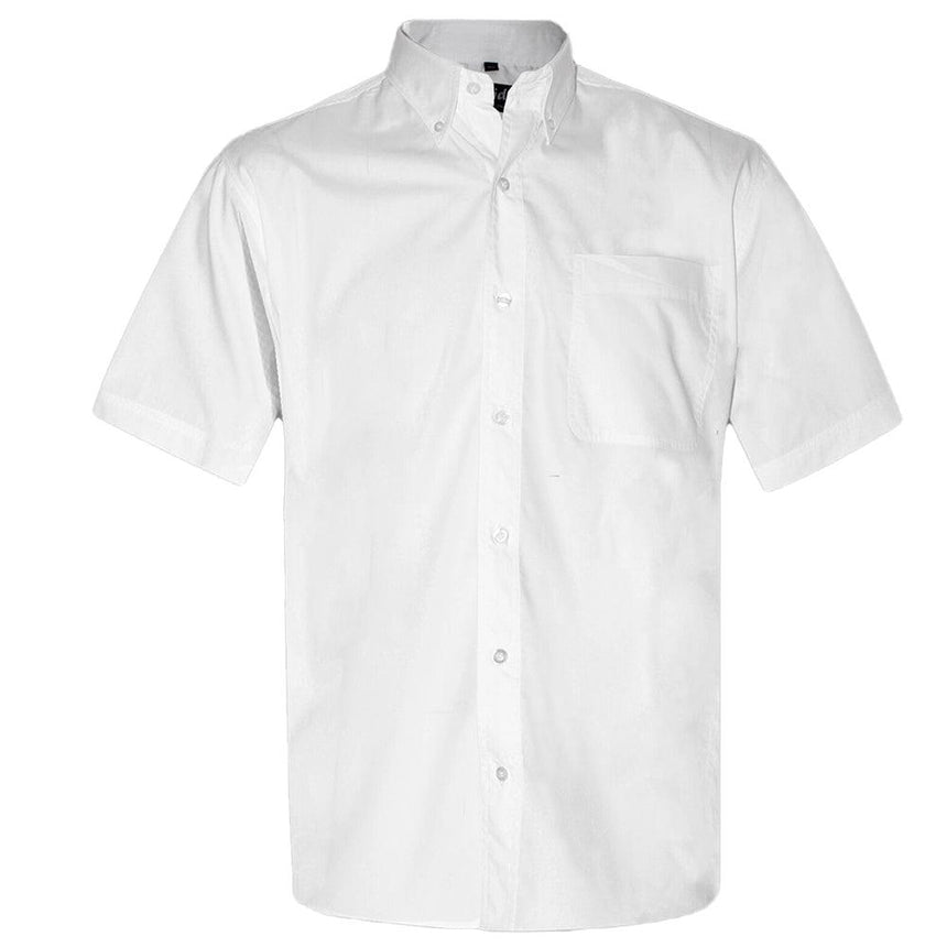Men's White Oxford Shirt Shirts Jeridu