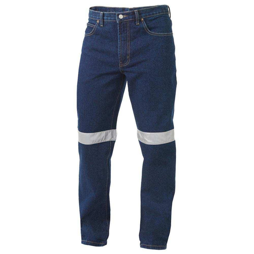 Reflective Work Jean Jeans KingGee 77R STONEWASH