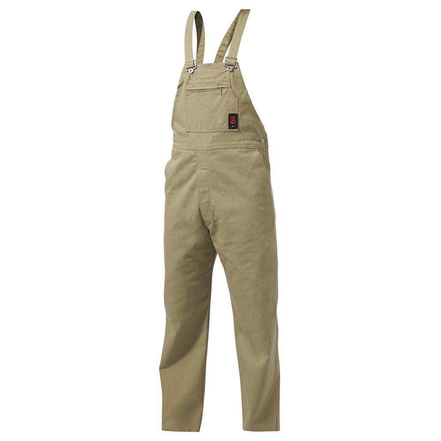 Bib and Brace Drill Overall Overalls KingGee 82R Khaki