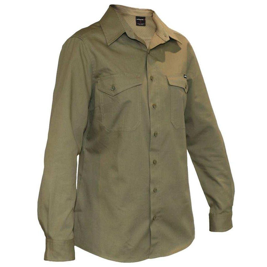 Women's Workcool 2 Shirt Shirts KingGee Charcoal 24