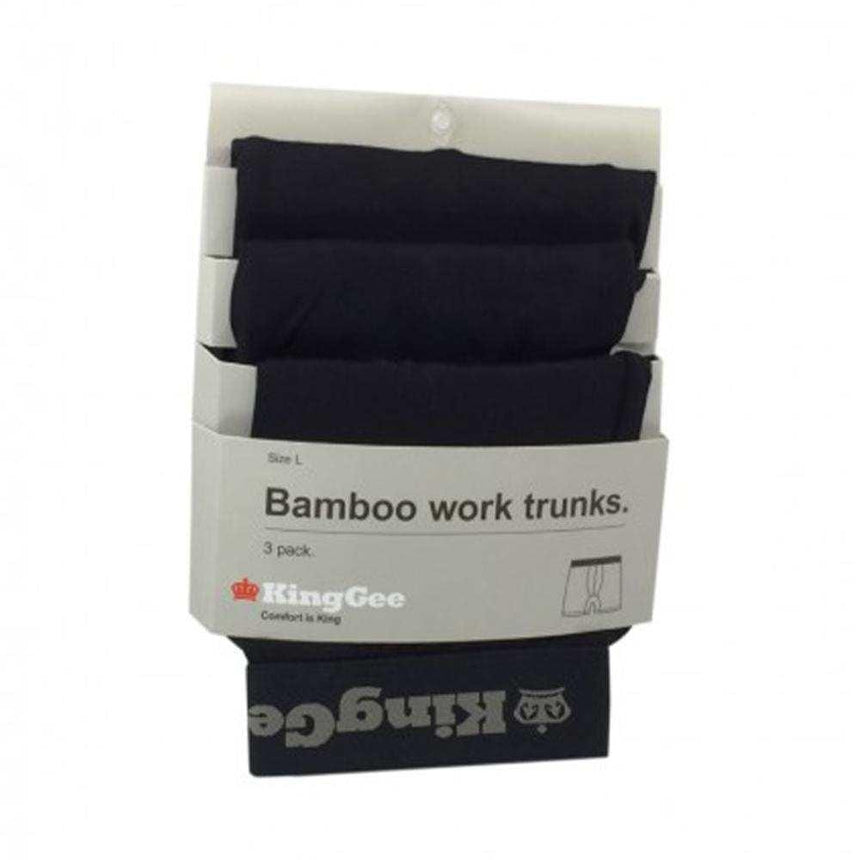 King Gee Bamboo Work Trunk - 3 Pack,K19005 Underwears KingGee