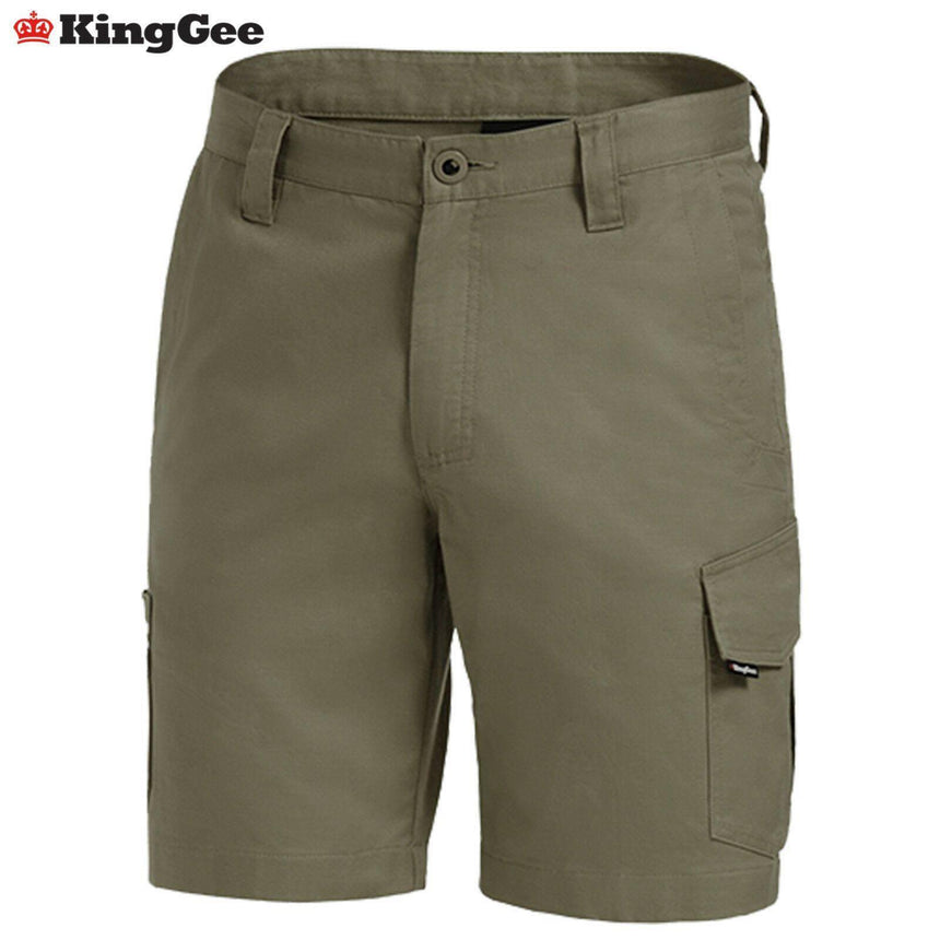 King Gee Shorts 'Workcool 2' Ripstop 10 Pockets Modern Fit K17820 Cotton NEW Shorts KingGee