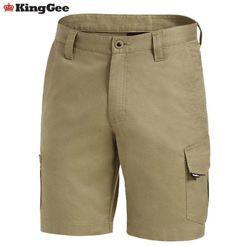 King Gee Shorts 'Workcool 2' Ripstop 10 Pockets Modern Fit K17820 Cotton NEW Shorts KingGee