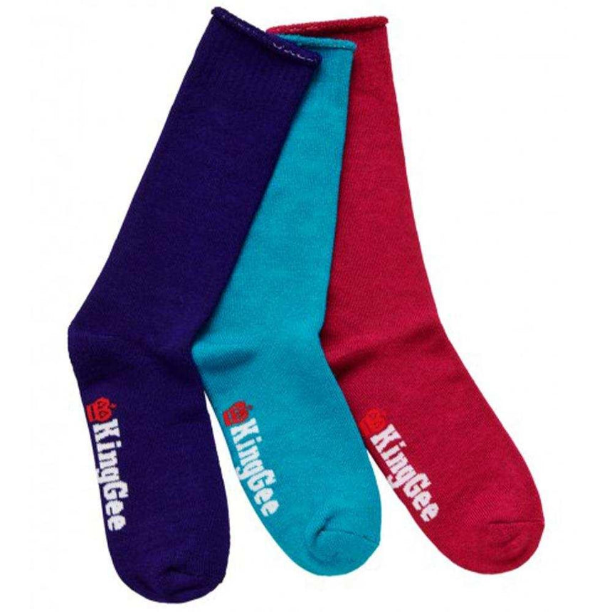 King Gee Women's Bamboo Work Sock 3 pack,K49271 Socks KingGee