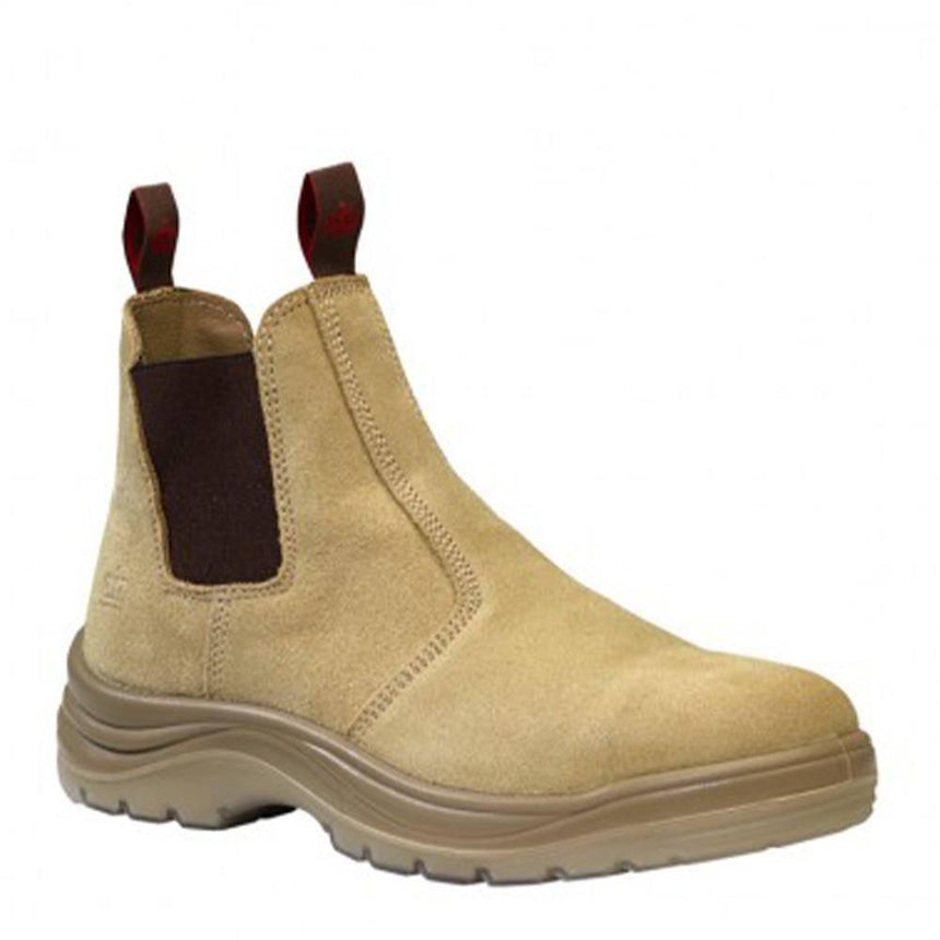 Flinders Suede Boot Elastic Sided Boots KingGee