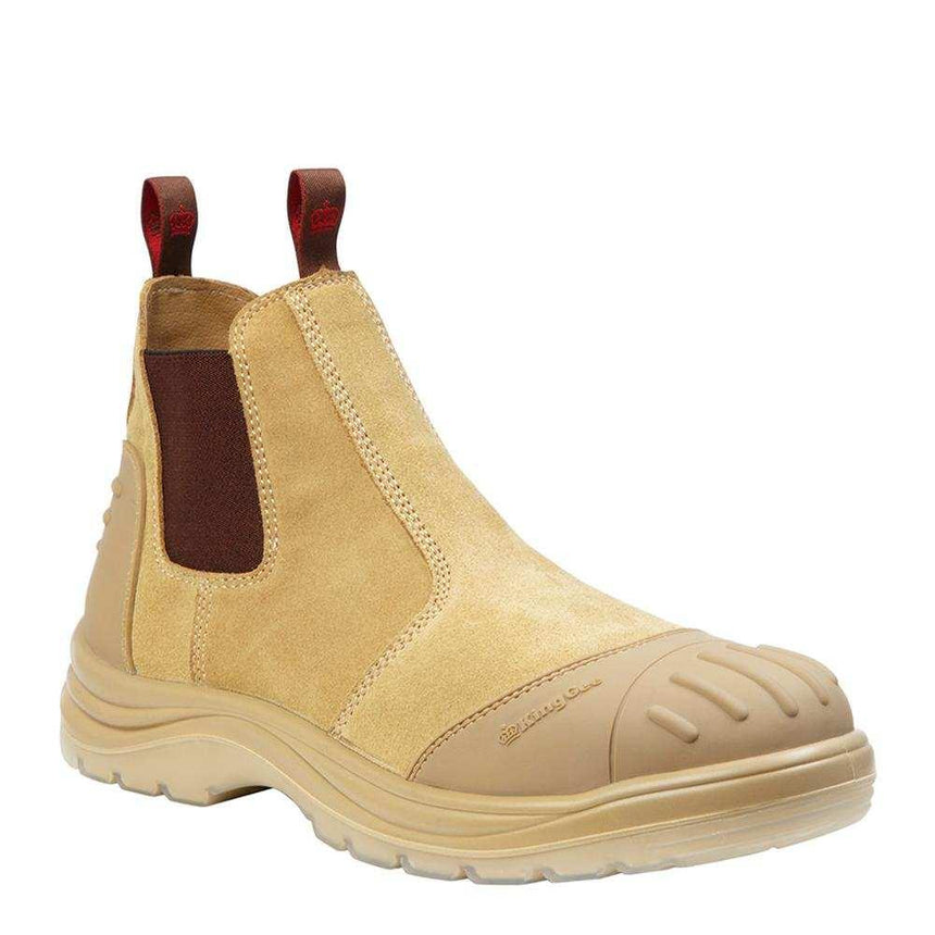 Wills Suede Elastic Sided Boots KingGee