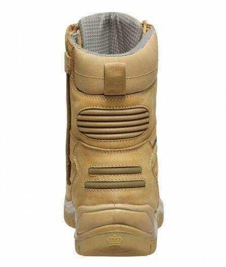 Phoenix 8z Side Zip Nubuck Work Boot Zip Up Boots KingGee